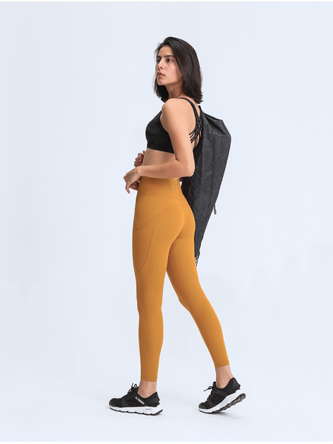 SabShape Wide Waistband Pocket Leggings