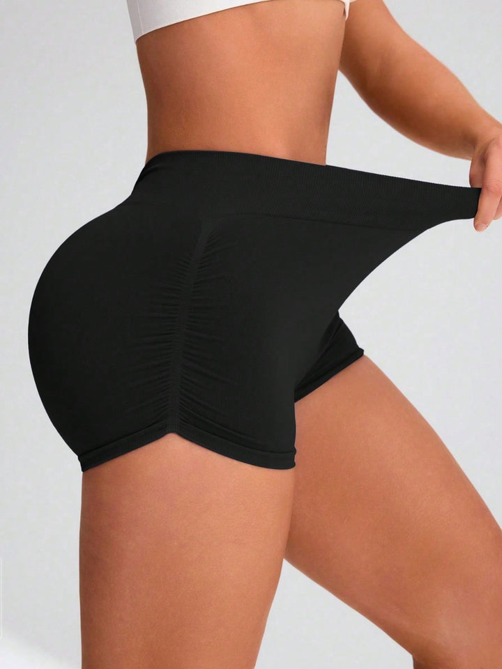 SabShape Stretchy Waist Shorts