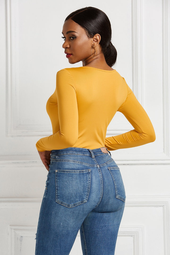 SabShape Long Sleeve Bodysuit