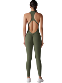 Zip Form Jumpsuit