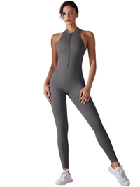 Zip Form Jumpsuit