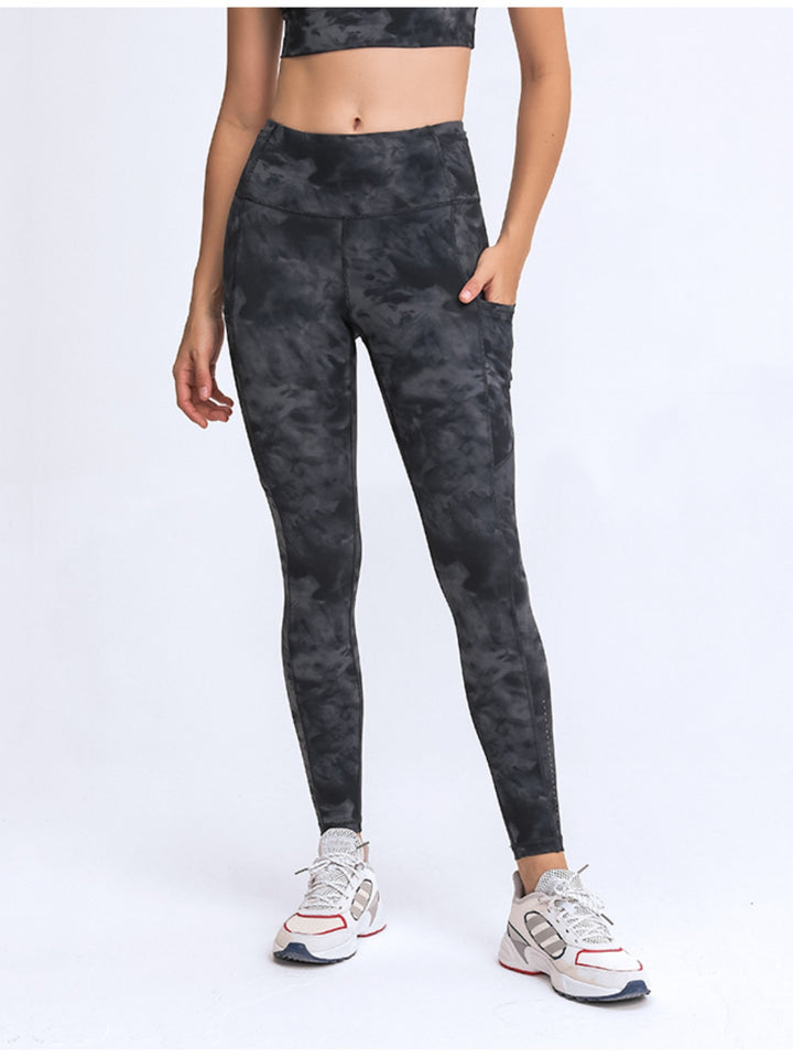 SabShape Wide Waistband Pocket Leggings