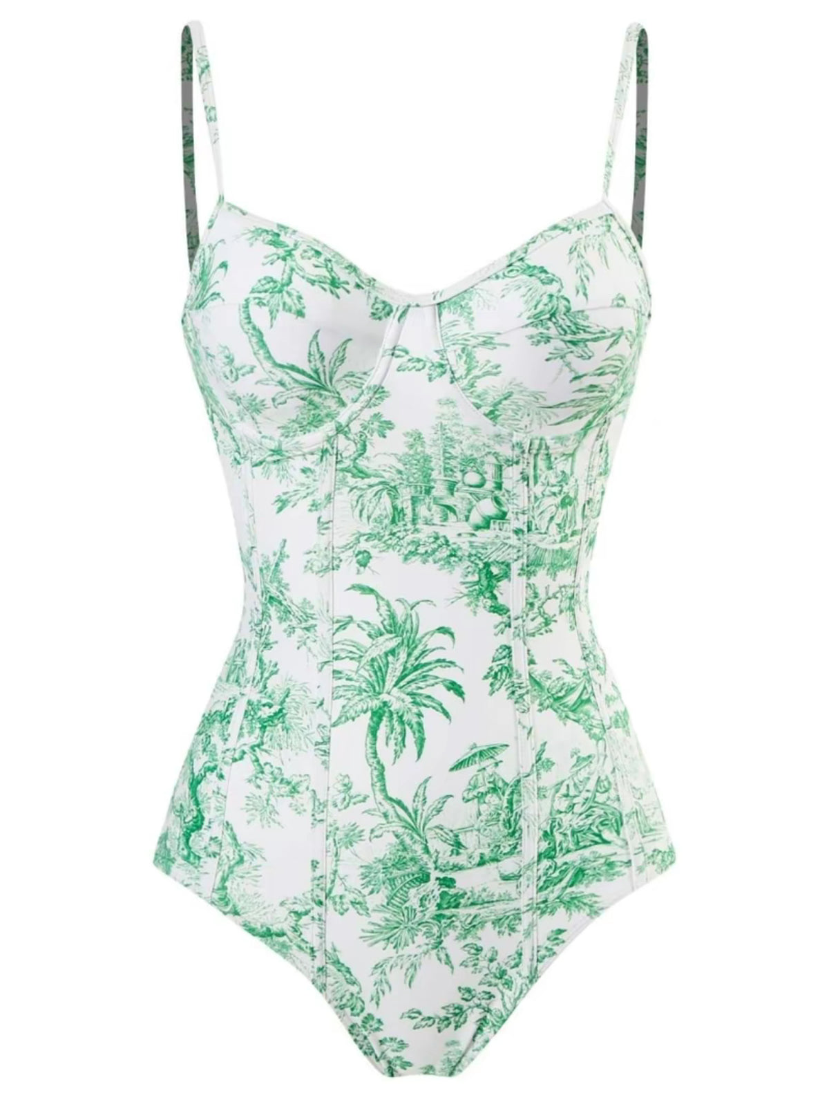 Flora Tie Bikini Set