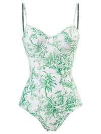 Flora Tie Bikini Set