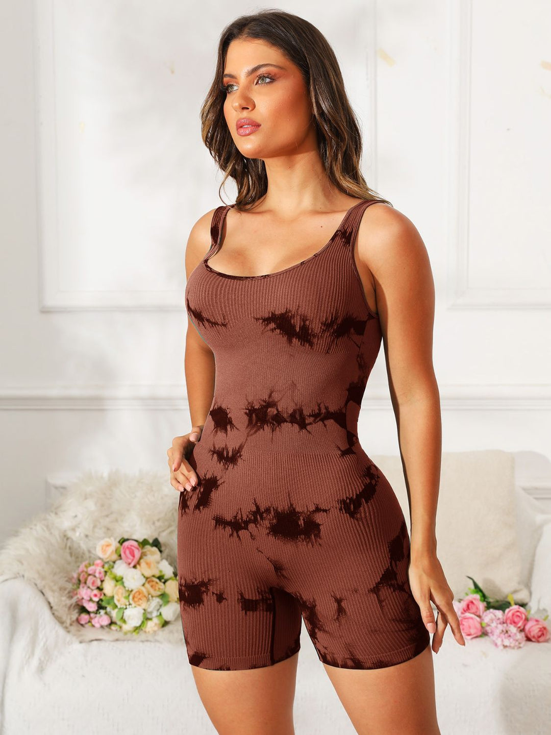 SabShape Wide Strap Romper