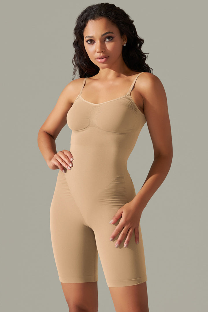 SabShape Spaghetti Strap Active Romper