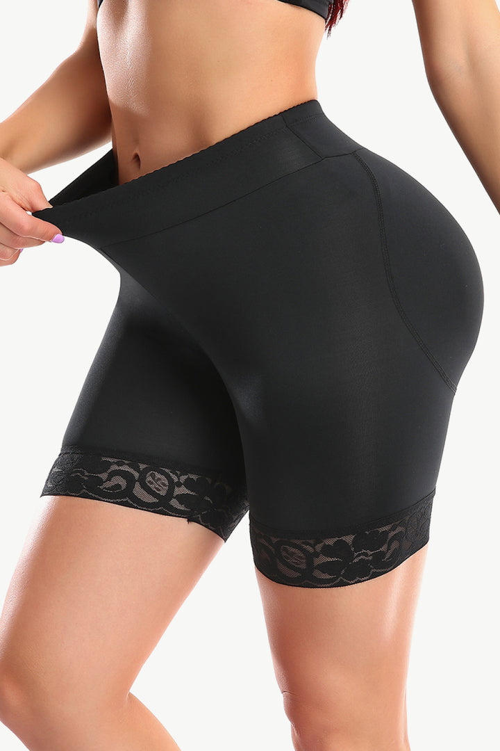 SabShape Lace Trim Lifting Shaping Shorts