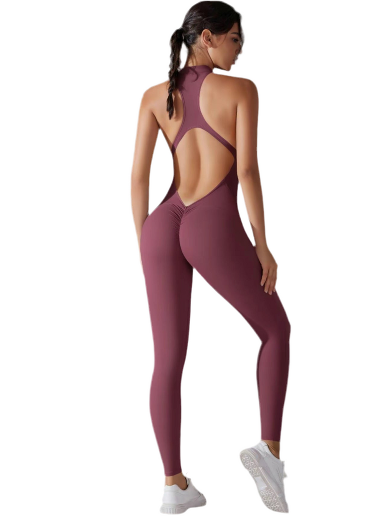 Zip Form Jumpsuit