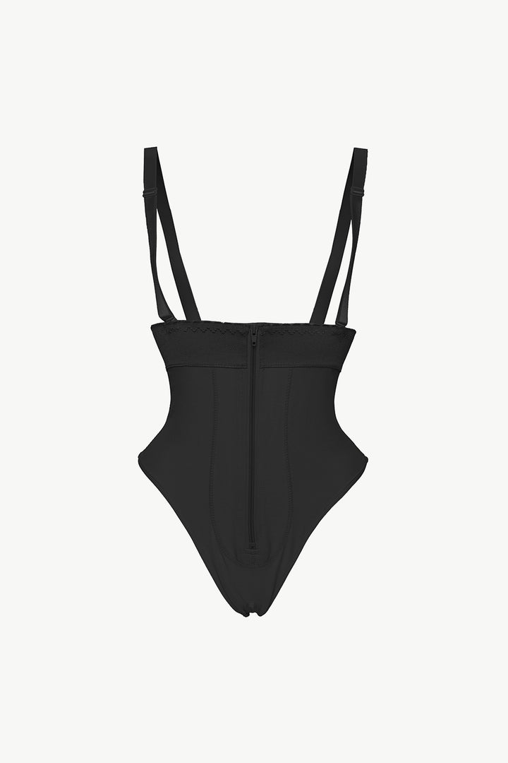 SabShape Strap ZipFit Shaping Bodysuit