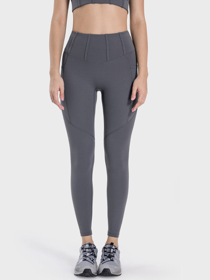 SabShape Pocketed High Waist Leggings