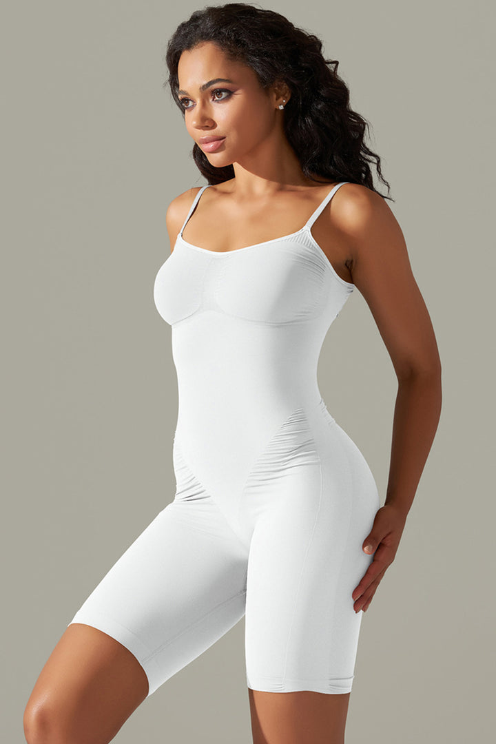 SabShape Spaghetti Strap Active Romper