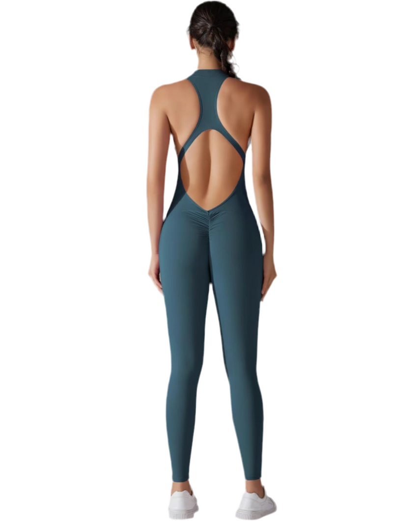 Zip Form Jumpsuit