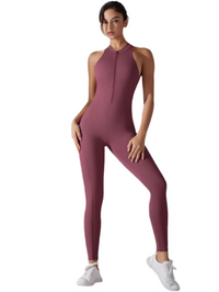 Zip Form Jumpsuit