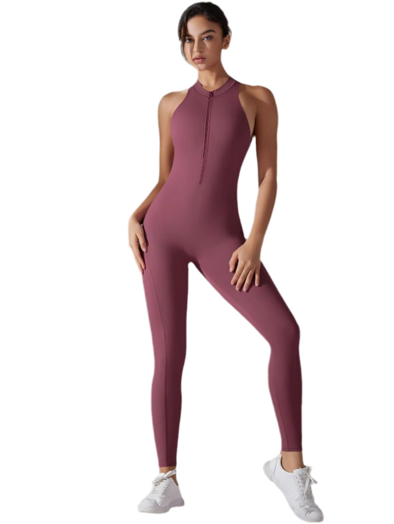 Zip Form Jumpsuit