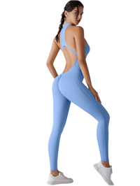 Zip Form Jumpsuit