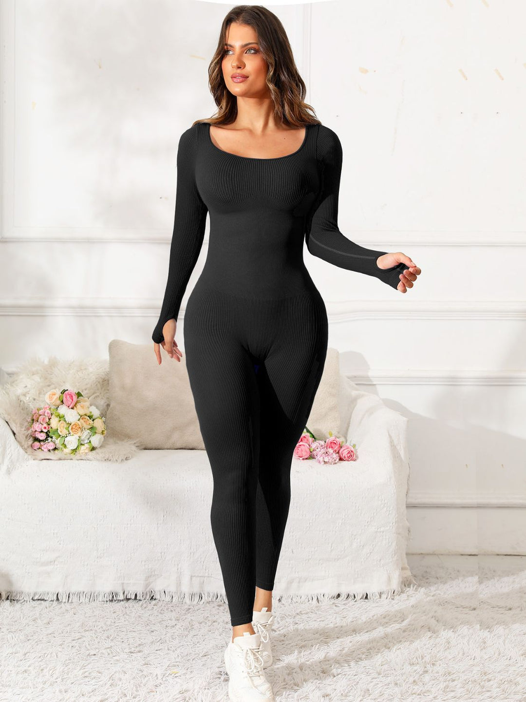 SabShape Long Sleeve Jumpsuit