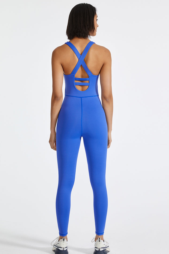 SabShape Neck Flow Jumpsuit