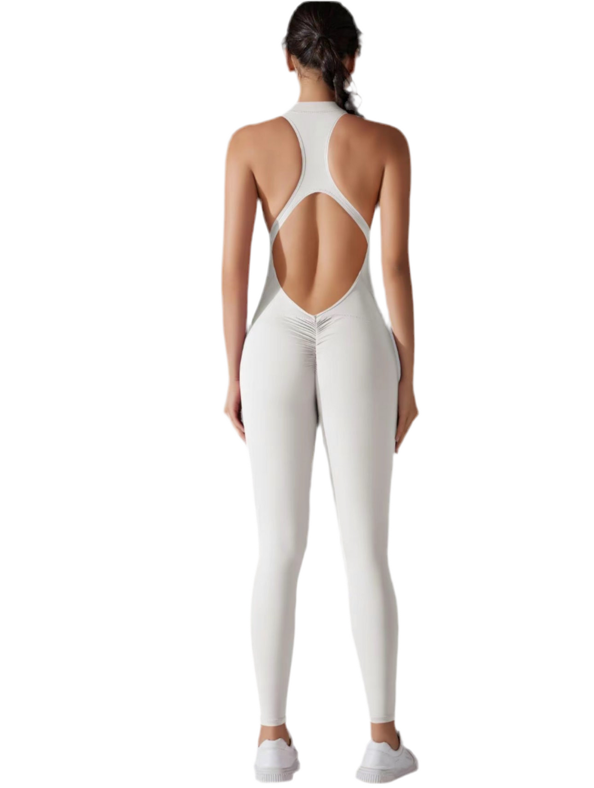 Zip Form Jumpsuit