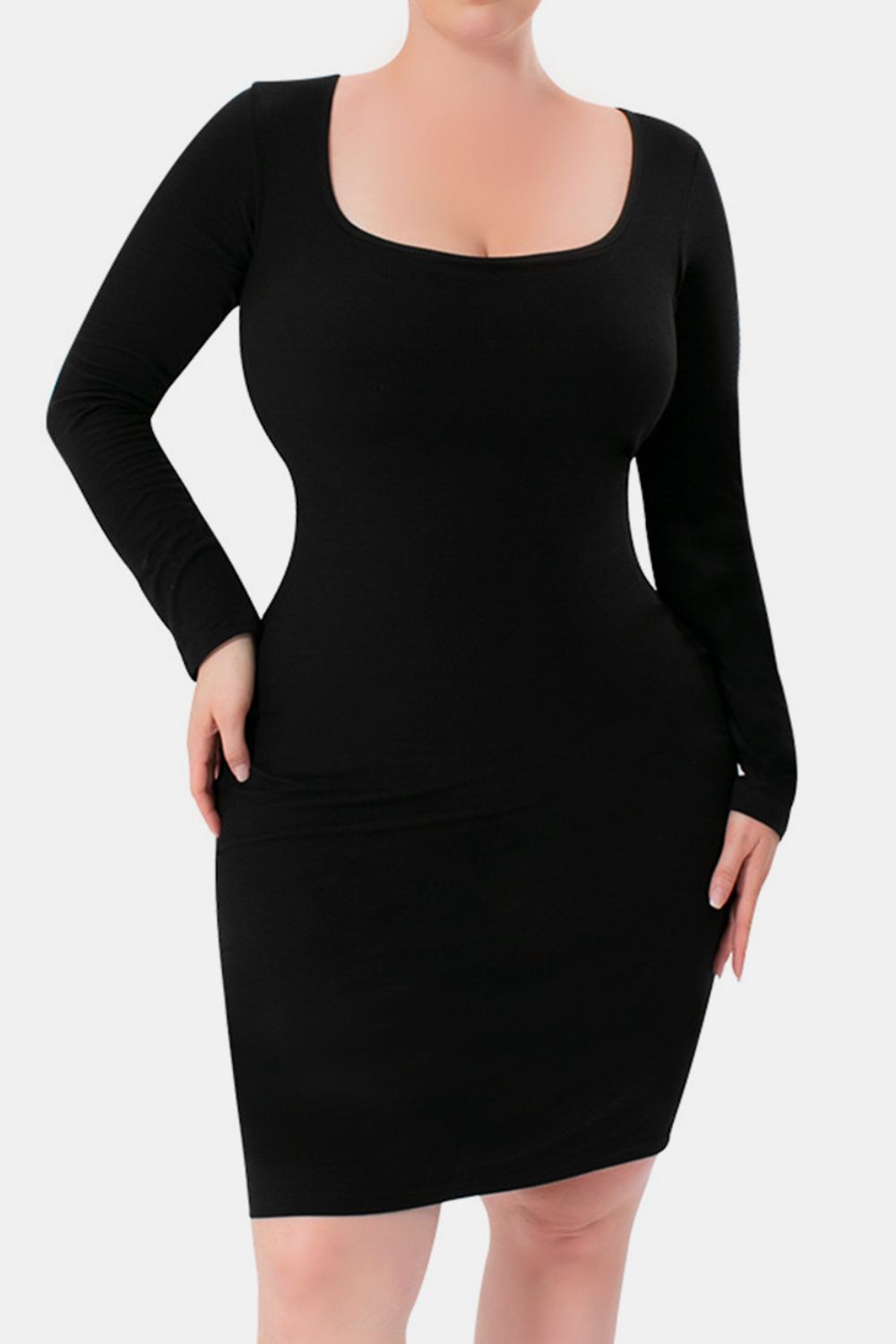 SabShape Long Sleeve Shapewear Dress