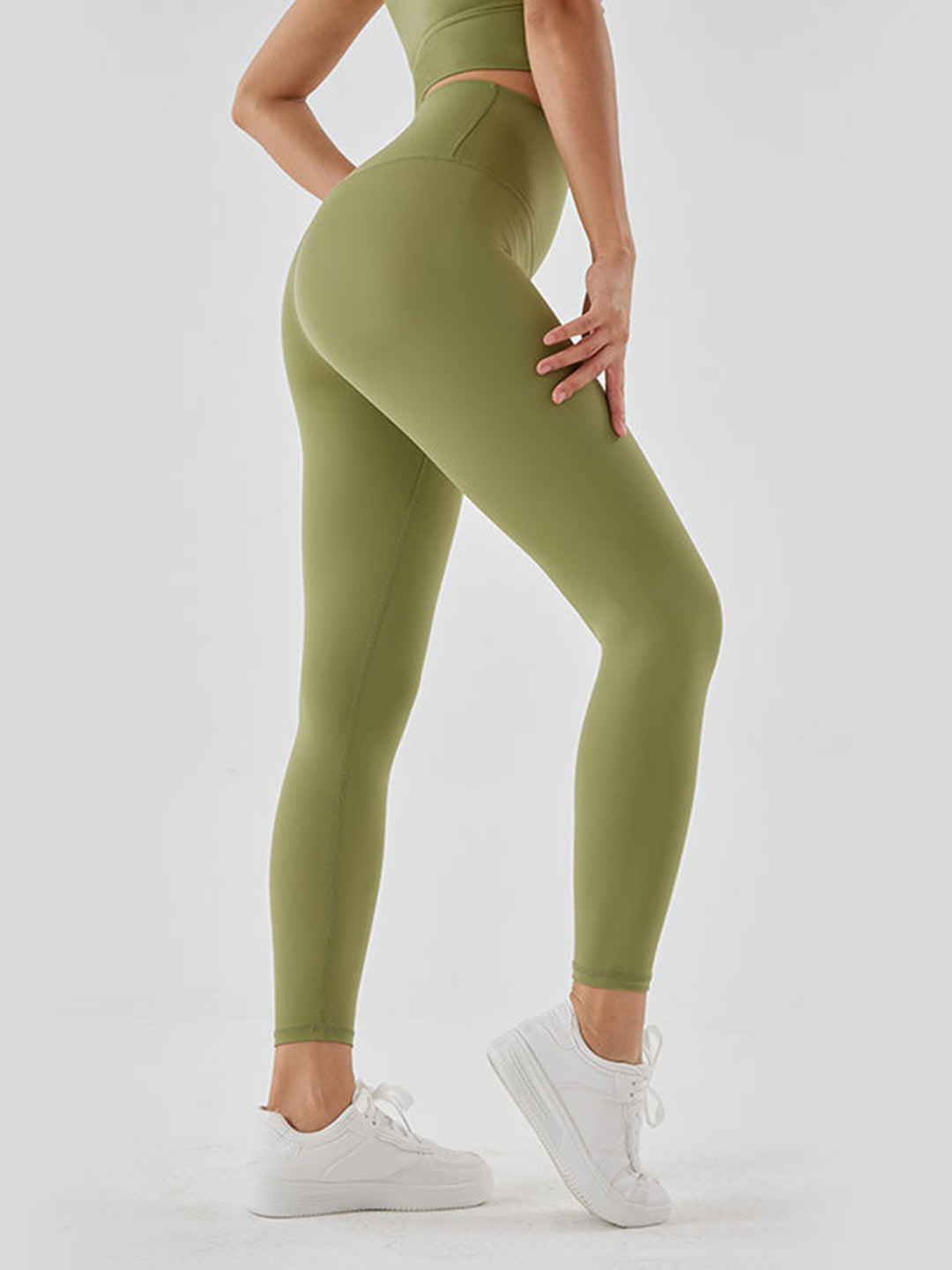 SabShape Wide Waistband Sports Leggings