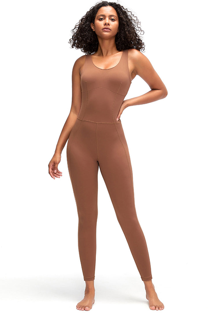 SabShape Wide Strap Jumpsuit