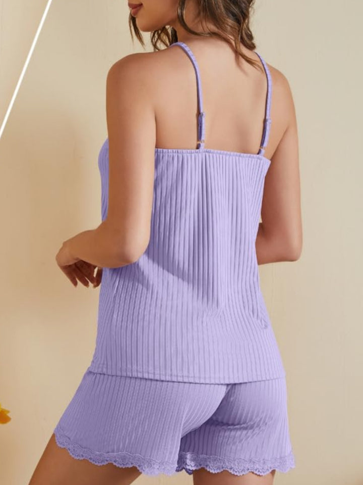 SabShape Ribbed Set (Top and Shorts Lounge )