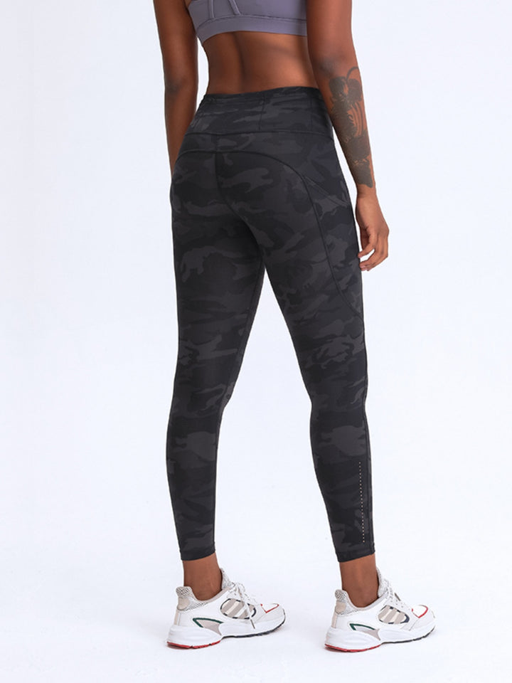 SabShape Wide Waistband Pocket Leggings