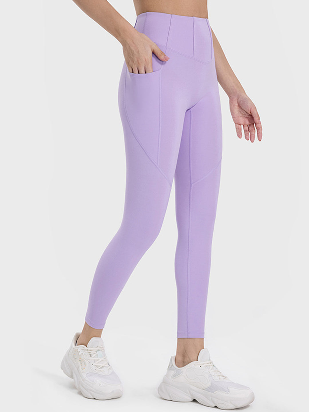 SabShape Pocketed High Waist Leggings