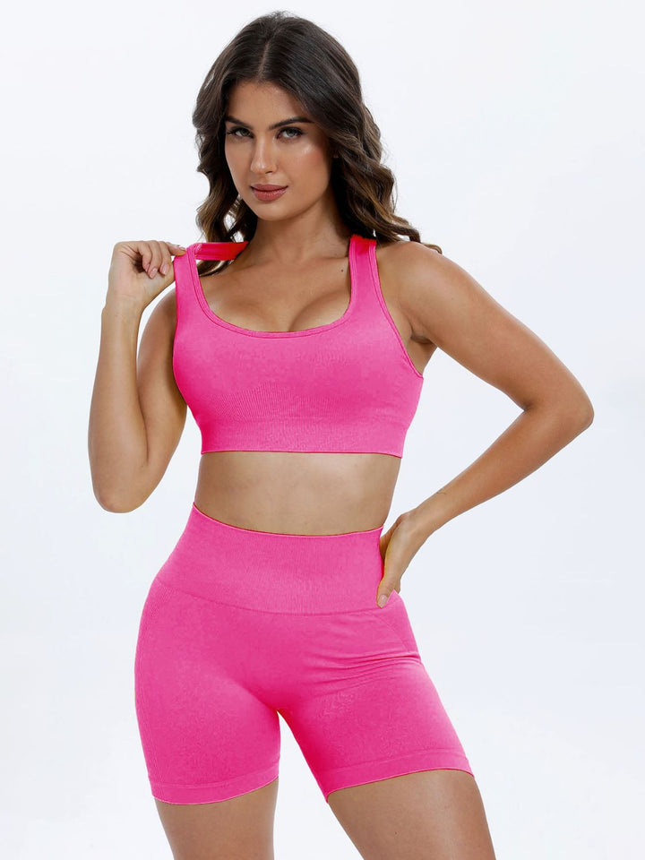 SabShape Active Set ( Wide Strap Top and Shorts )