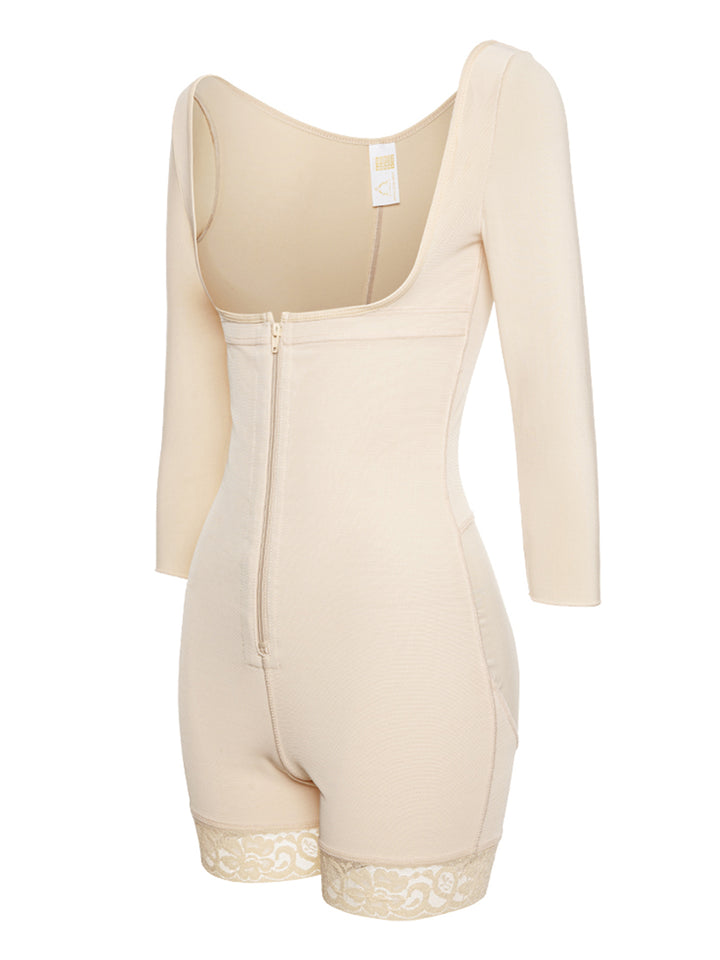 SabShape Long Sleeve Zip up Shapewear