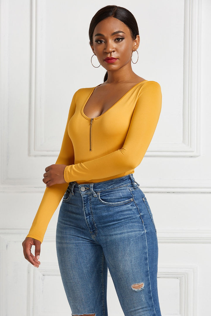 SabShape Long Sleeve Bodysuit