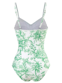 Flora Tie Bikini Set