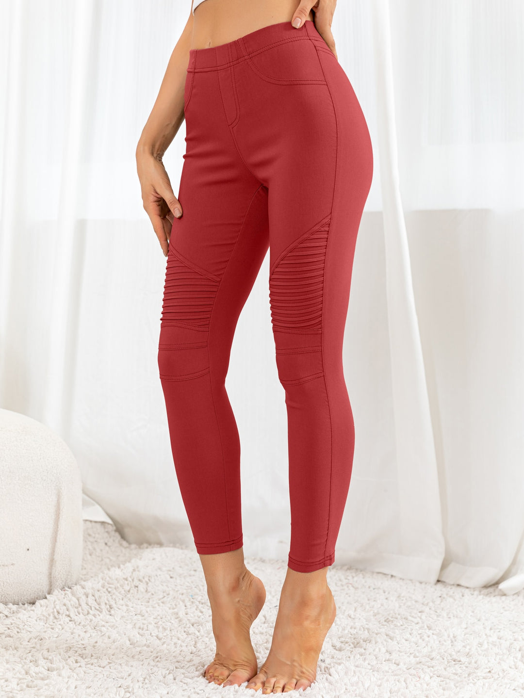 SabShape Ribbed Detail Leggings