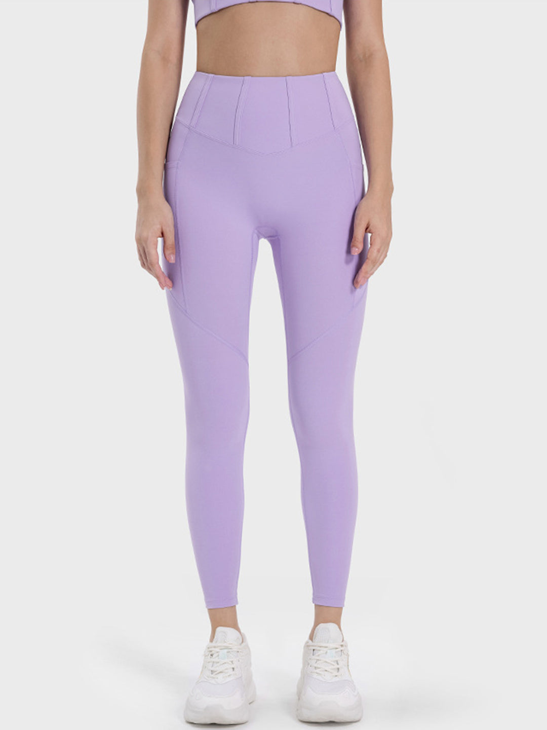 SabShape Pocketed High Waist Leggings