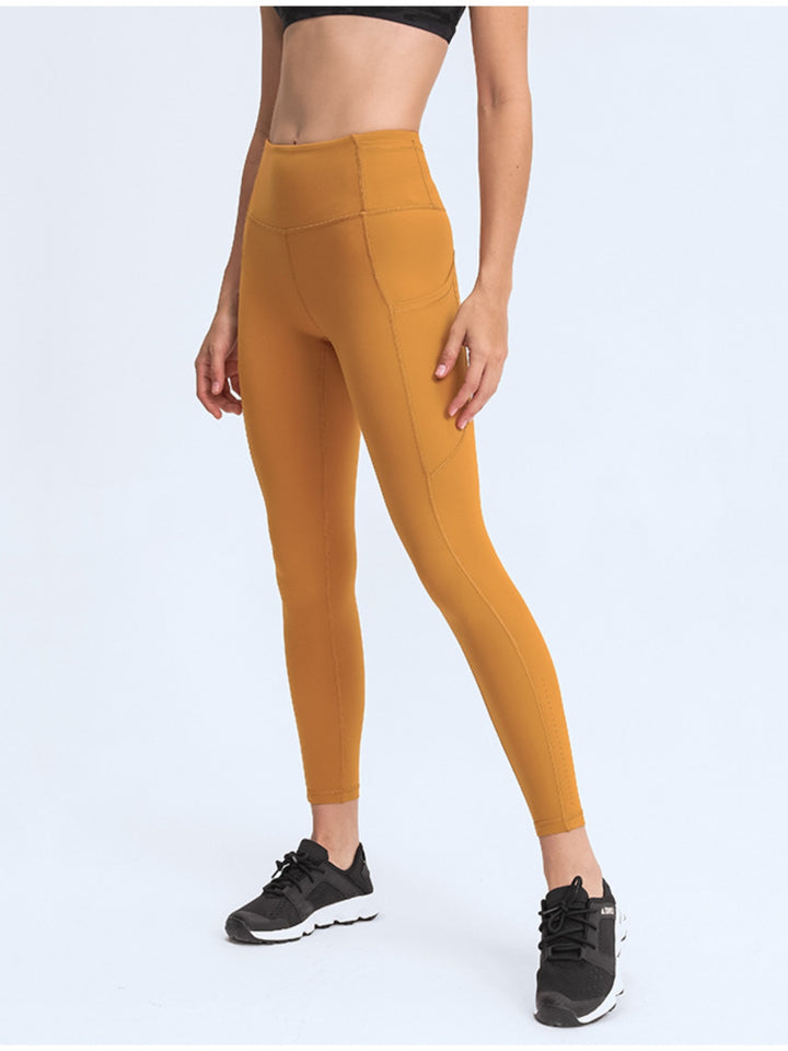 SabShape Wide Waistband Pocket Leggings