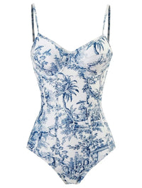 Flora Tie Bikini Set