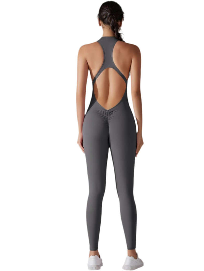Zip Form Jumpsuit