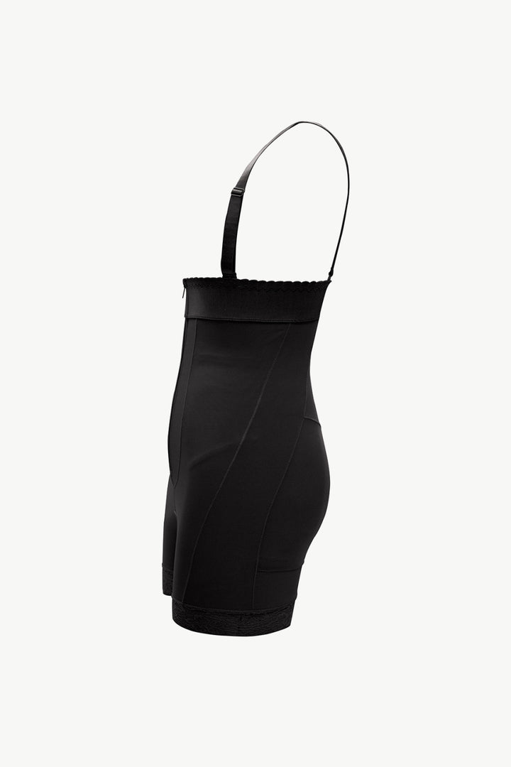 SabShape Under-Bust Zip-up Shaping Bodysuit