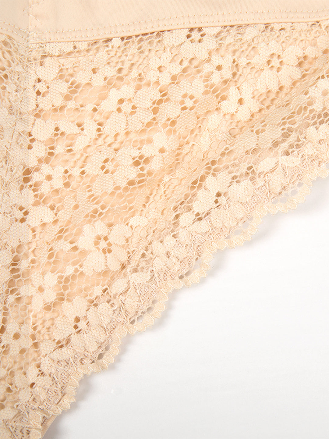 SabShape Lace Detail Shaping Shorts