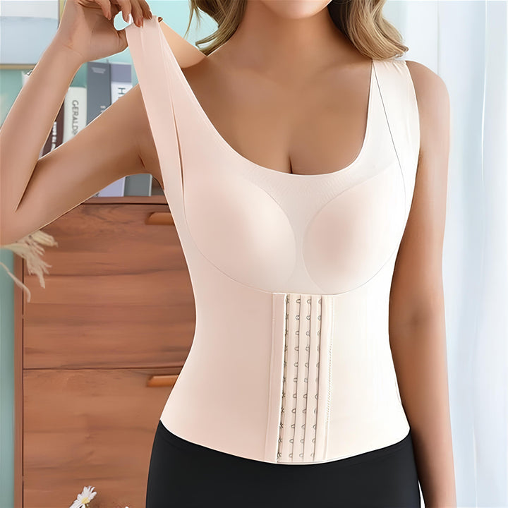 SabShape Shapewear Tank with Removable Paddings