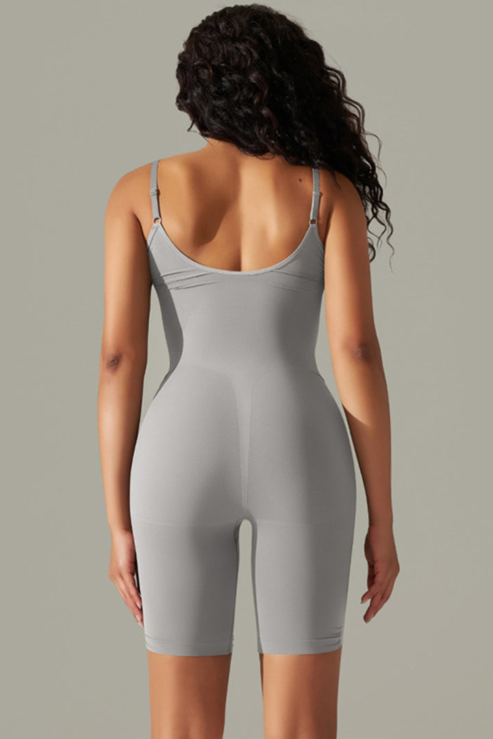 SabShape Spaghetti Strap Active Romper