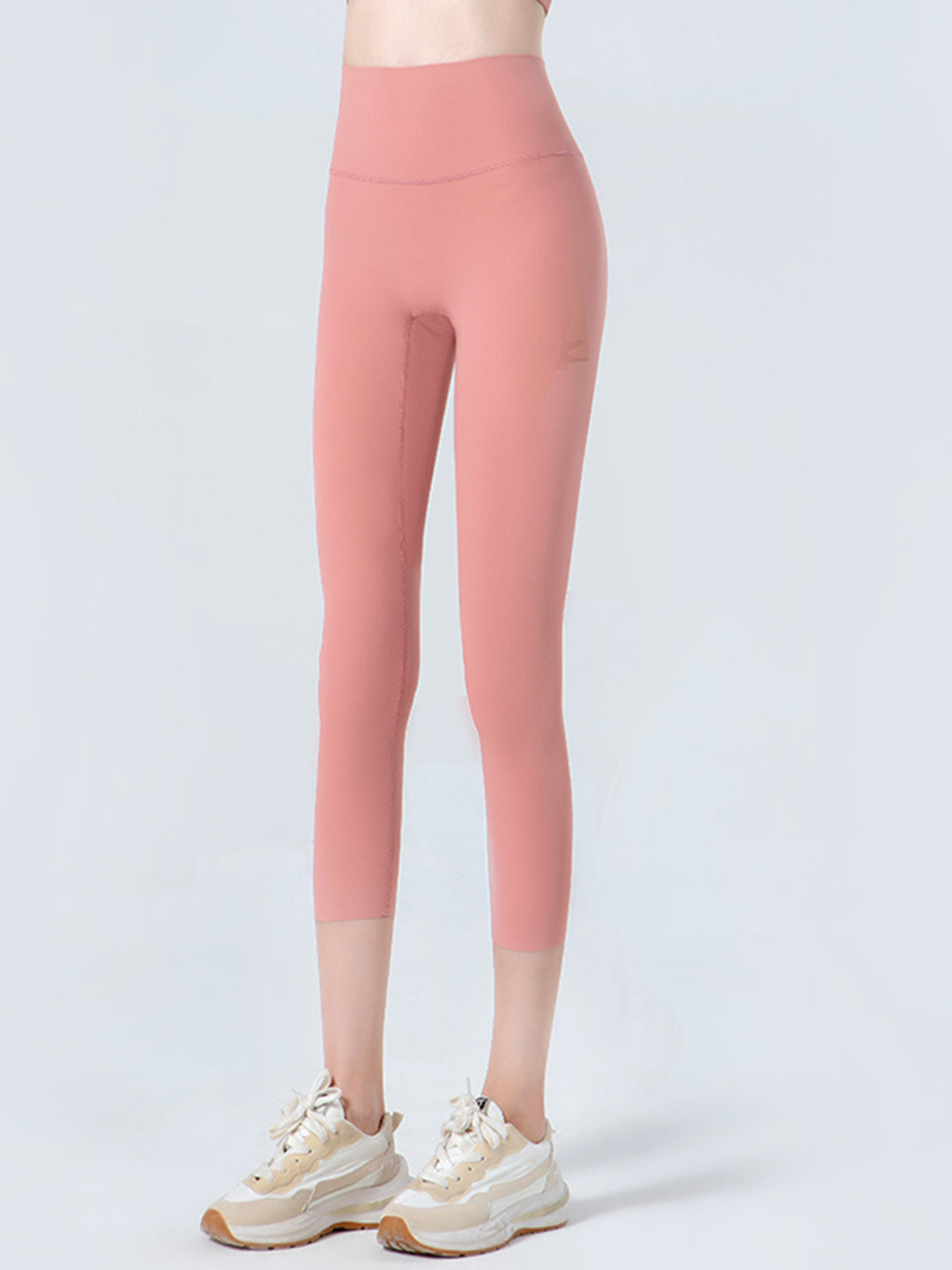 SabShape Wide Waistband Cropped Leggings