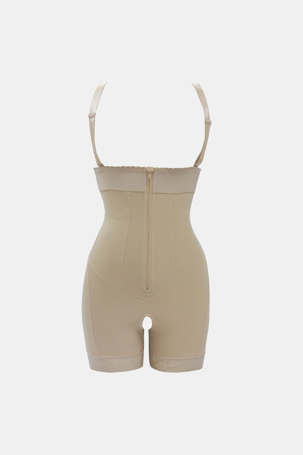 SabShape Under-Bust Zip-up Shaping Bodysuit