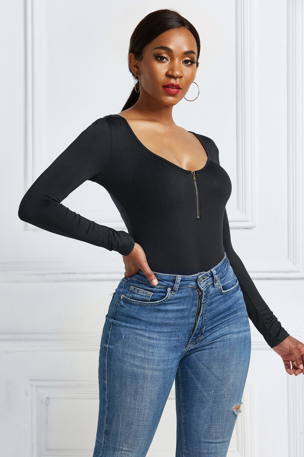 SabShape Long Sleeve Bodysuit