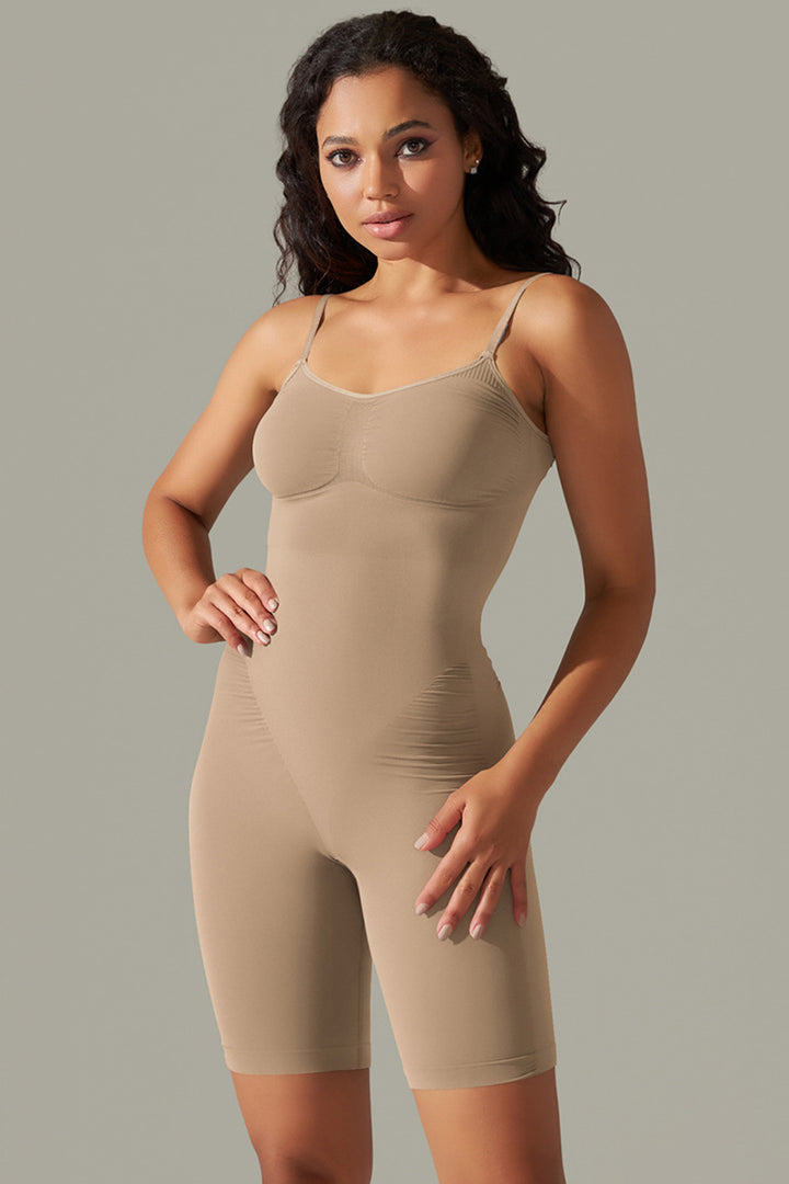 SabShape Spaghetti Strap Active Romper